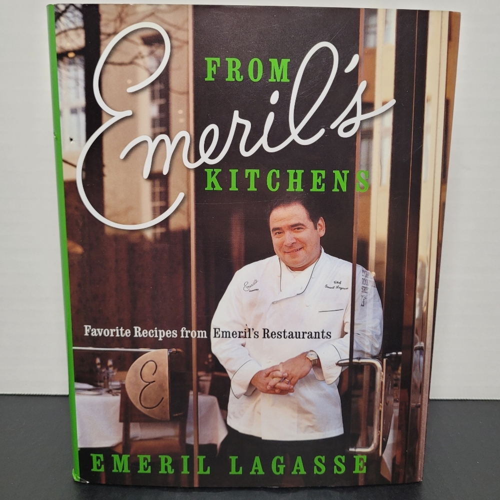 Vintage From The Emeril's  Kitchen Cookbook